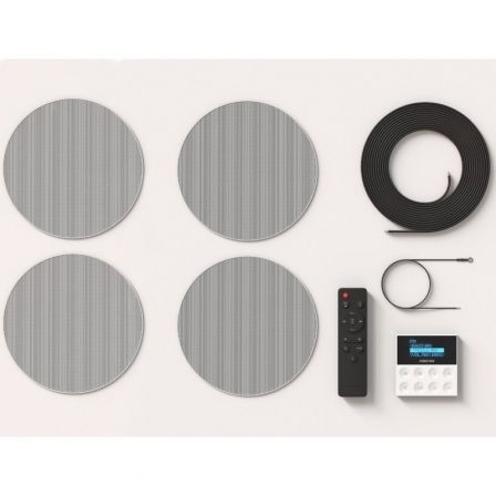 Fonestar KS-WALL 4 Altavoces de Pared Amplificados Bluetooth USB FM AUX - Sistema 4 Altavoces Fonestar KS-WALL 4 Altavoces de Pared Amplificados Bluetooth USB FM AUX - Sistema 4 Altavoces